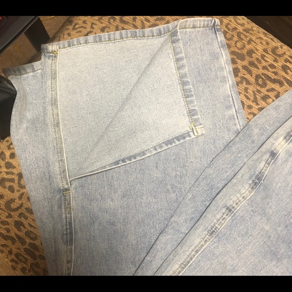 SOLD...Wide Leg Jeans - Picture 3 of 5
